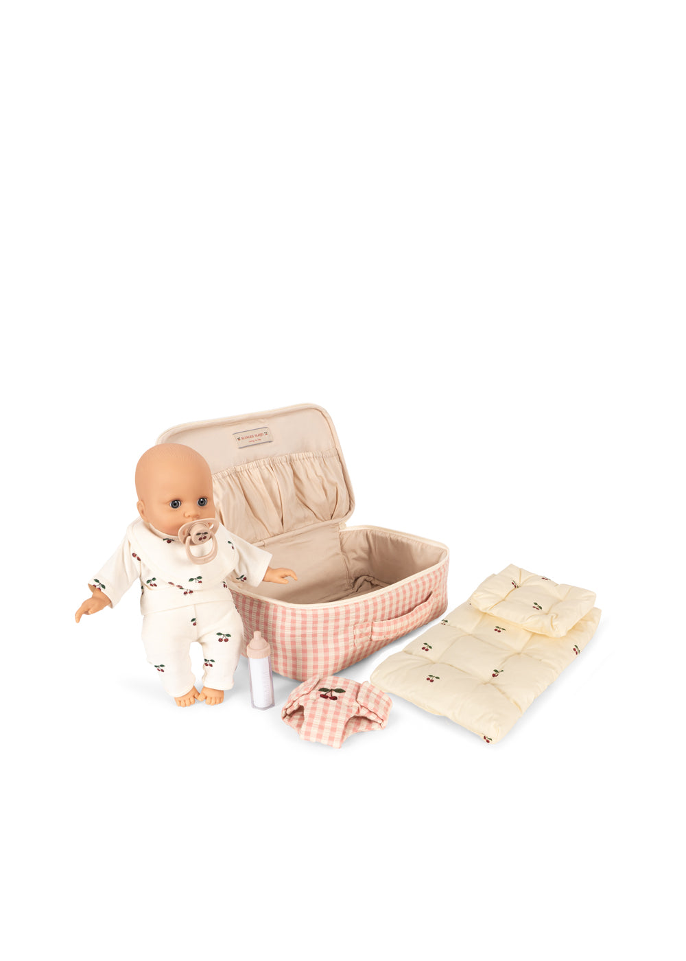 Konges Sløjd Minnie Poppagen / Poll Pram - Foldable - Cherry Blush