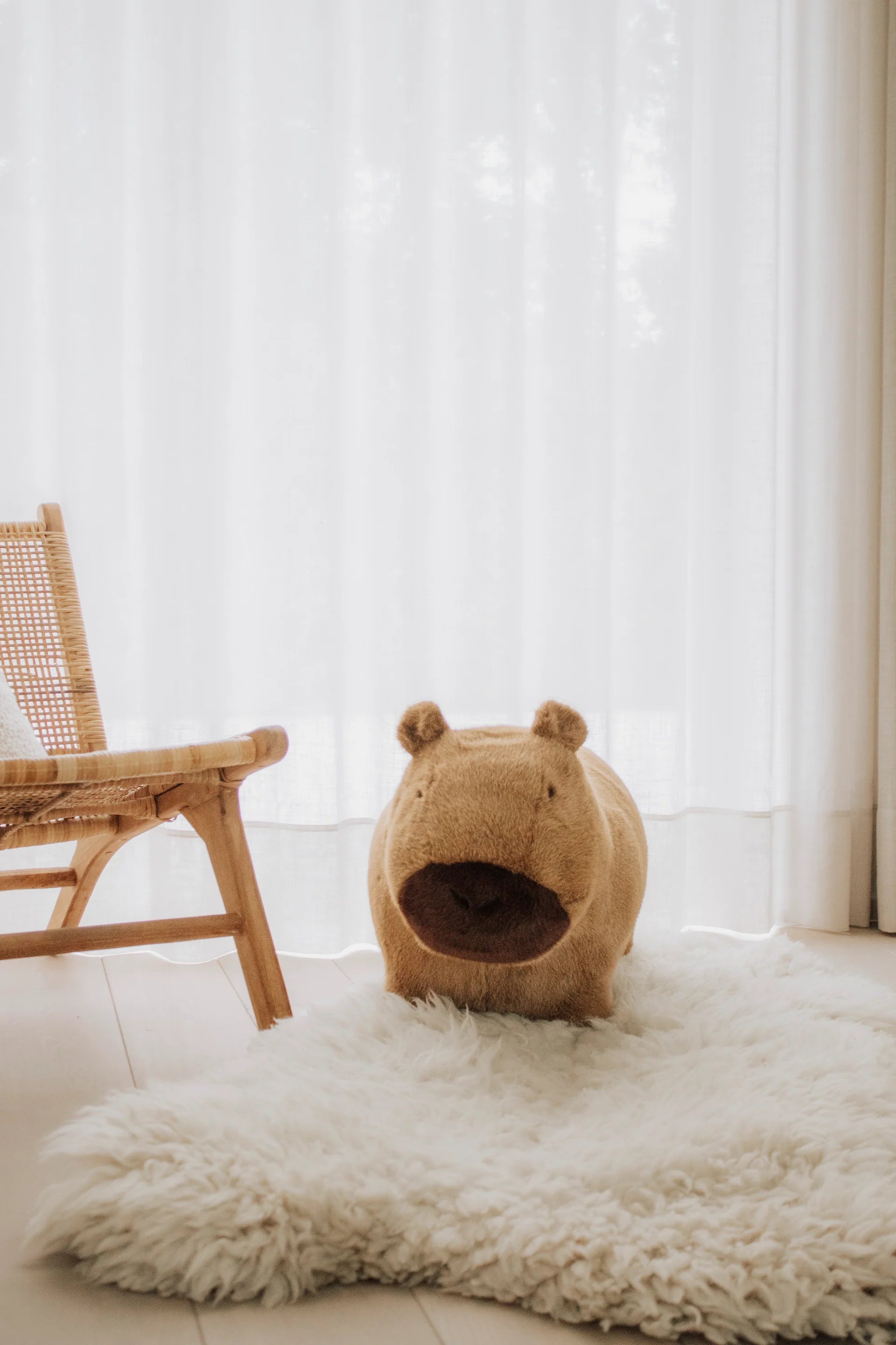 Décoration murale en peluche tête d'animal Wild &amp; Soft Adam - Dinosaure