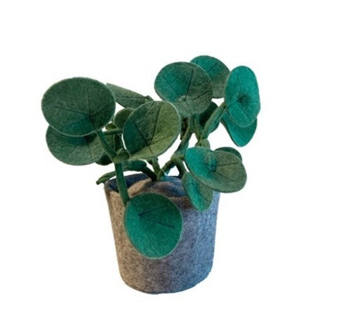 KidsDepot Plant Pebbe Felt - Plante ornementale - Plante artificielle - Chambre d'enfant ou salon