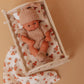 BEAU by Bo Mme Ertha Lupitas poupée Julie + Tubby Doll bain Corail