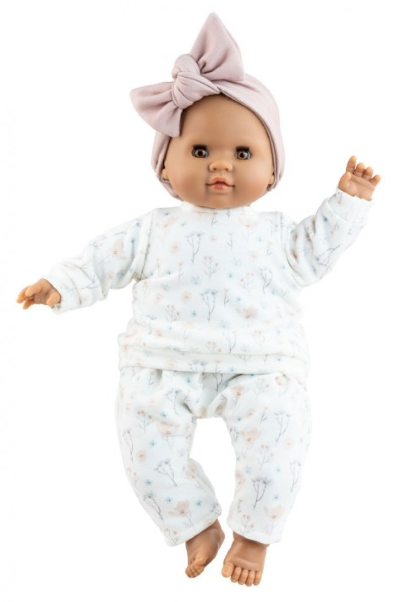 Paola Reina Manus Alberta Soft Baby Pop Light Tinted Girl With Brown Eyes 36cm