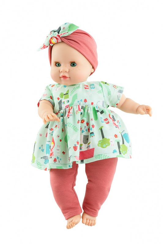 Paola Reina Manus Patri baby doll girl with clothes 36cm