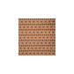 Atmosphera Pouf - Foldable - Brown Caramel - 40x46cm