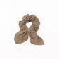 Mrs Ertha Scrunchies met strik - Olive