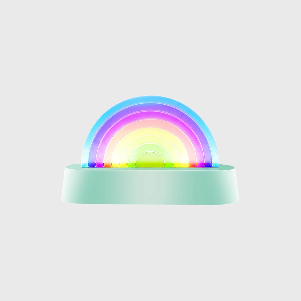 Lalarma Nachtlampje Dancing Rainbow - 18x11x4cm - Mint