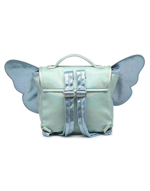 Caramel &amp; Cie Bookbag/Backpack Papillon/Butterfly Iris - Wings - Purple