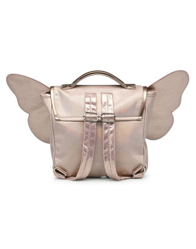 Caramel &amp; Cie Bookbag/Backpack Papillon/Butterfly Iris - Wings - Pink