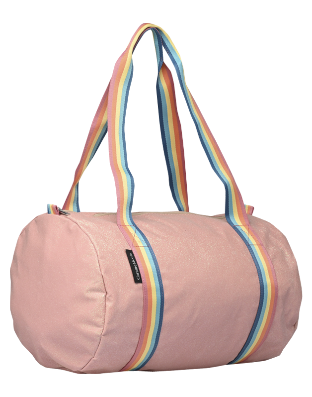 Caramel &amp; Cie Weekend bag/Duffel bag - Coral