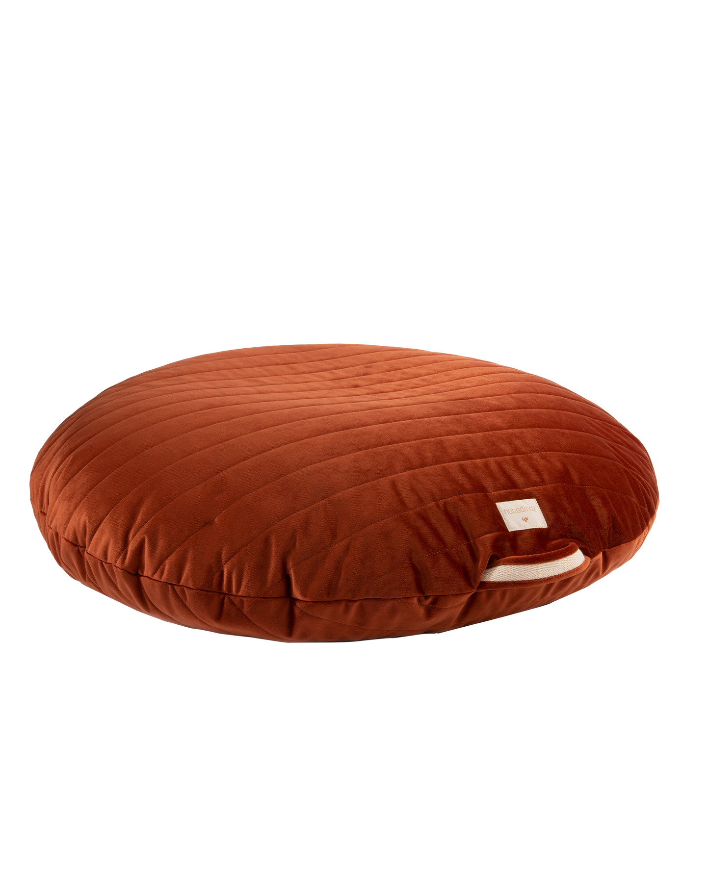 Pouf Nobodinoz Sahara Ø90x16cm - Marron Sauvage