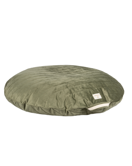 Pouf Nobodinoz Sahara Ø90x16cm - Vert Olive