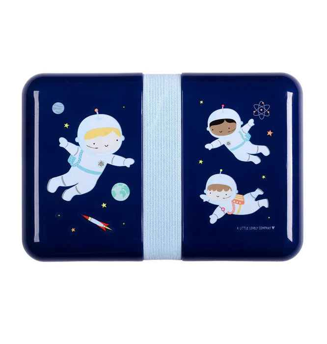 A Little Lovely Company Back to school - Lunchbox - Astronauten