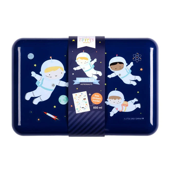 A Little Lovely Company Back to school - Lunchbox - Astronauten