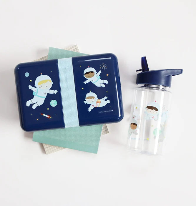 A Little Lovely Company Back to school - Lunchbox - Astronauten