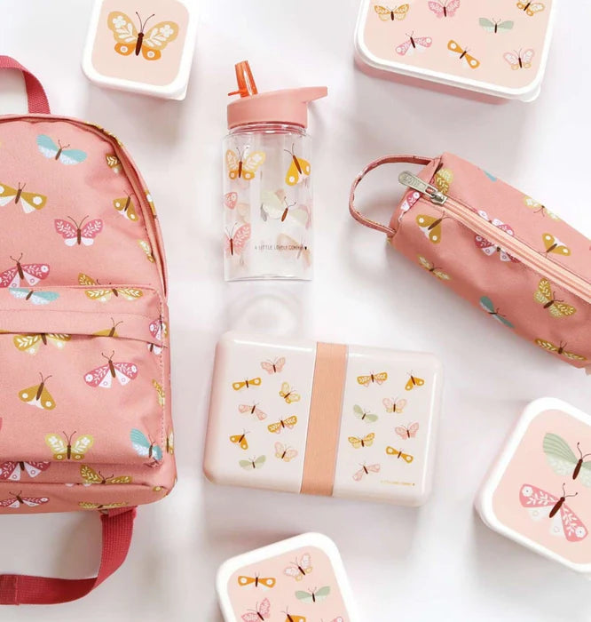 BEAU by Bo Caramel & Cie Swan + A Little Lovely Company Back to school set Vlinders RVS