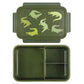 A Little Lovely Company Back to school set - Drinking bottle / 4 Snack boxes / Lunch box - Crocodiles