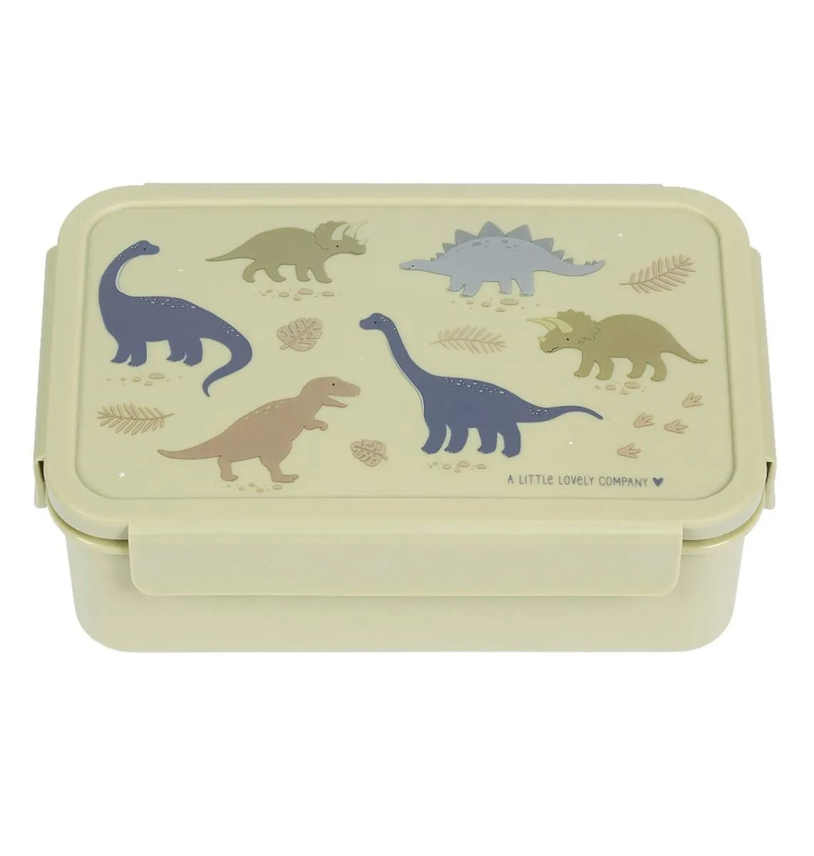 A Little Lovely Company Back to school set - Rugzak/Drinkfles/4 Snackdozen/Bentobox - Dinosaurussen