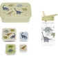 A Little Lovely Company Back to school set - Rugzak/Drinkfles/4 Snackdozen/Bentobox - Dinosaurussen