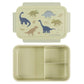 A Little Lovely Company Back to school set - Drinkfles RVS/4 Snackdozen/Bentobox - Dinosaurussen