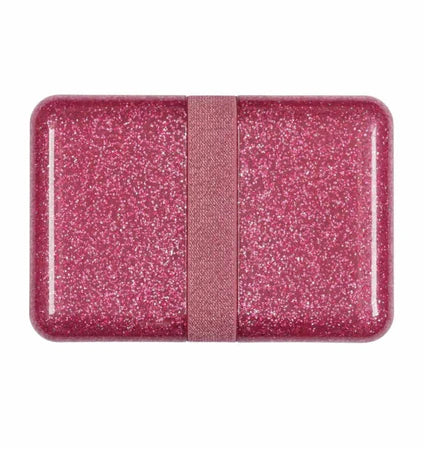 A Little Lovely Company Back to school - Lunchbox - Glitter Roze