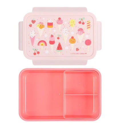 A Little Lovely Company Back to school set - Rugzak/Drinkfles RVS/4 Snackdozen/Bentobox - IJsjes