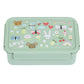 A Little Lovely Company Back to school set - Drinkfles XL RVS/Bentobox - Joy