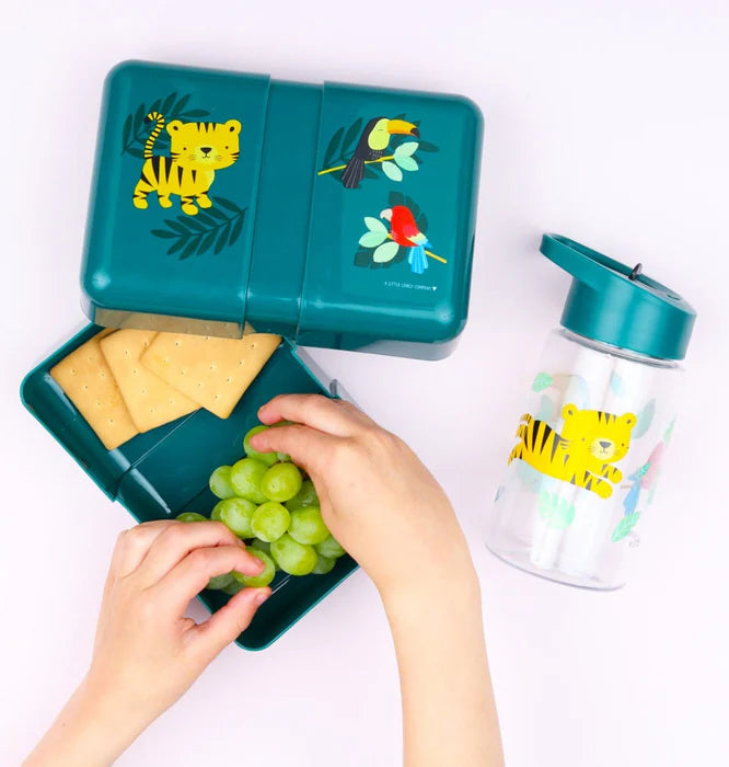 A Little Lovely Company Back to school - Lunchbox - Tijger