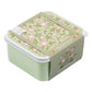 A Little Lovely Company Back to school set - Rugzak/Drinkfles/4 Snackdozen/Bentobox - Bloesems Saliegroen