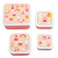 A Little Lovely Company Back to school set - Rugzak/Drinkfles RVS/4 Snackdozen/Bentobox - IJsjes