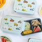 A Little Lovely Company Back to school set - Drinkfles RVS/4 Snackdozen/Bentobox - Voertuigen