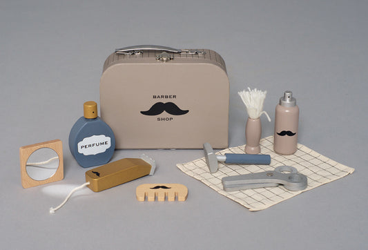 Jabadabado Playset - Shaving case - 10 pieces - Hairdressing set