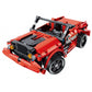 Buki Bouwauto met afstandsbediening - Racewagen of cabriolet - Rood