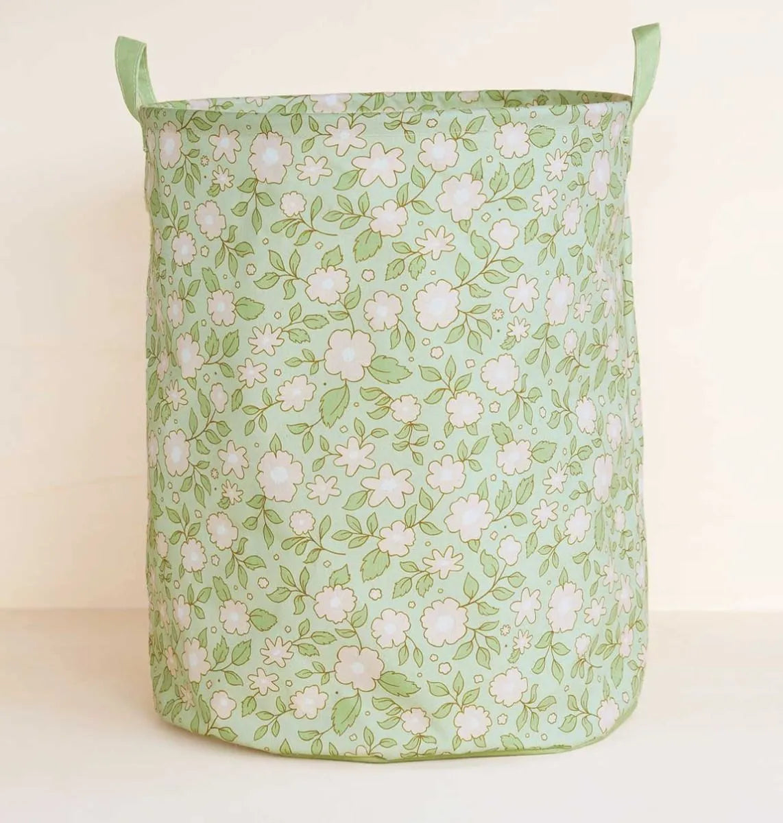 A Little Lovely Company Storage basket/Toy basket for children's room - Blossoms Sage