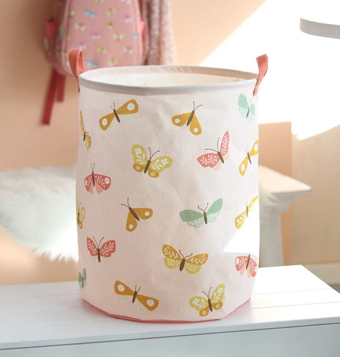 A Little Lovely Company Storage basket/Toy basket for children's room - Butterflies