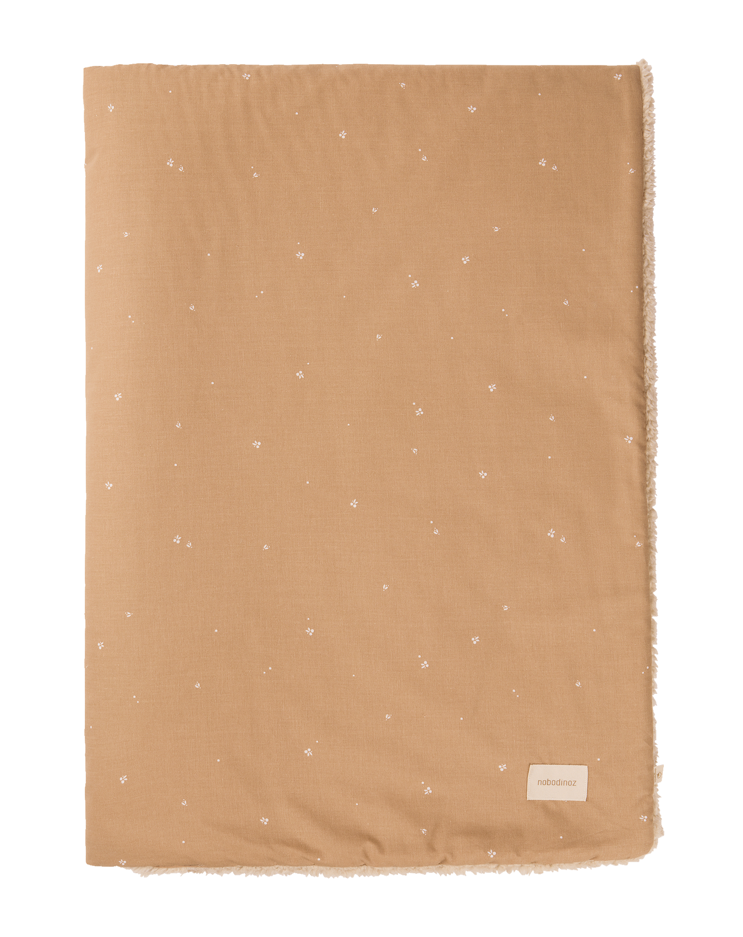 Nobodinoz Stories Couverture d'hiver 100x140cm - Blush Petites Cerises