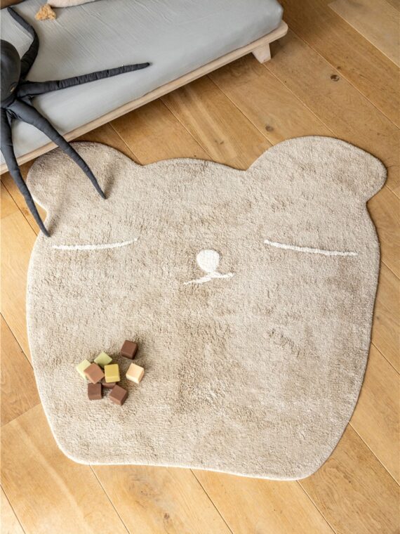 Tapis Petit Rug Ted &amp; Tone Teddy 120x130cm - Capsule collection