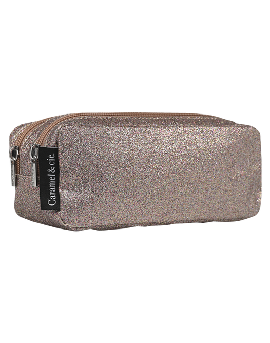 Caramel &amp; Cie Trousse Glitter Cuivre - Cuivre