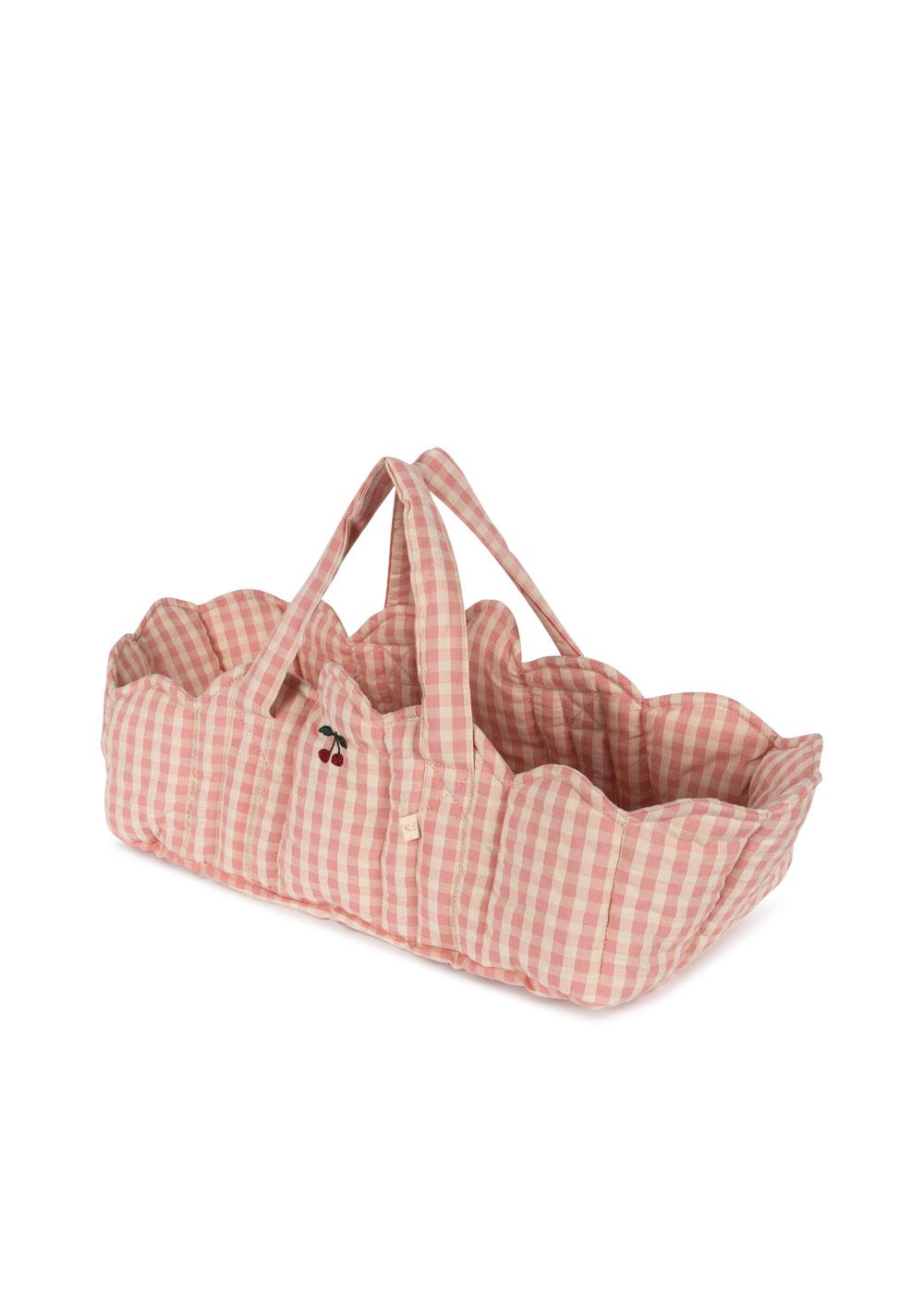 Konges Sløjd Doll Lift/Poppenmand - Powder Pink Check