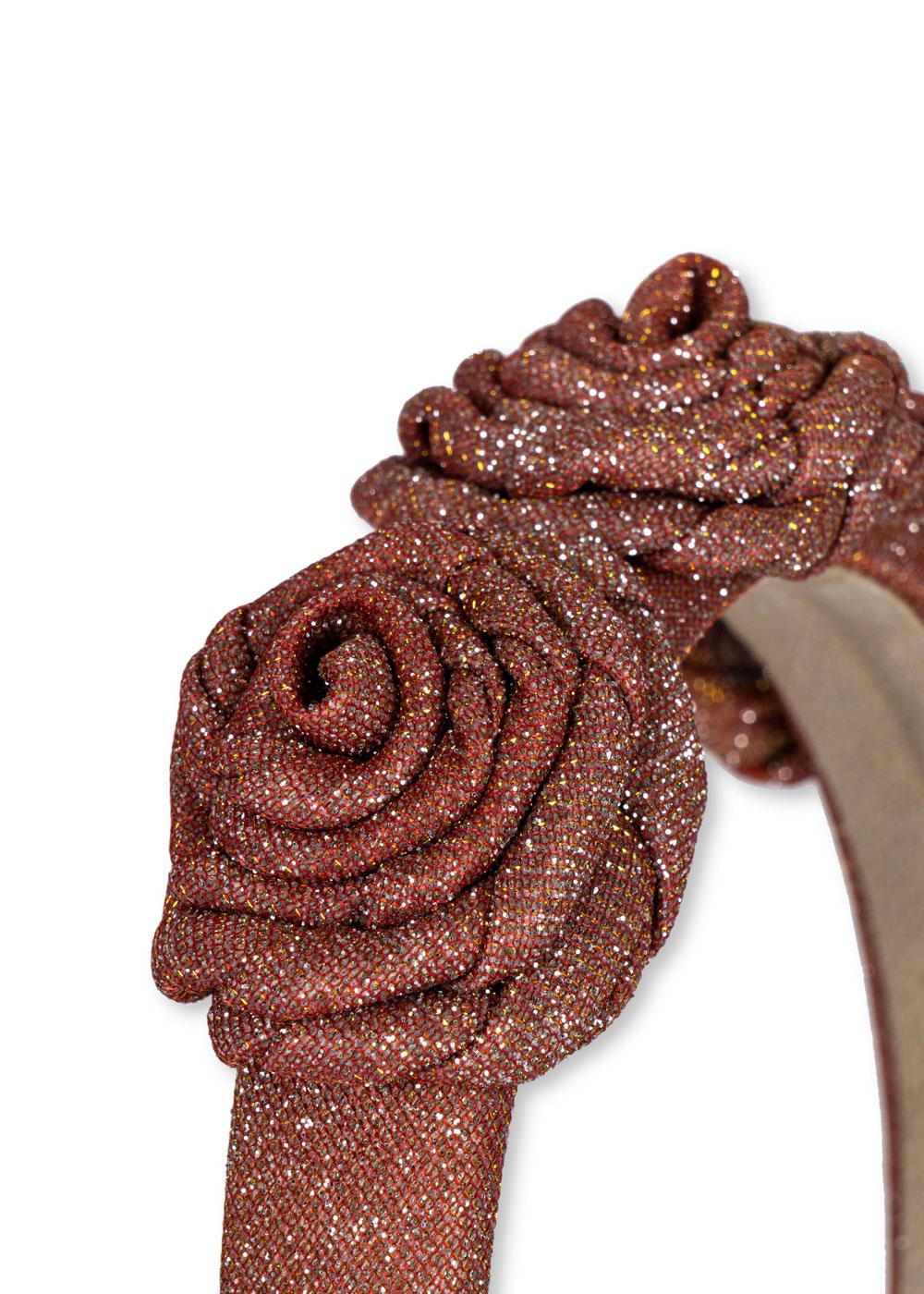 Konges Sløjd Rosie Glitter Haarband/Diadeem - Mellow Rose