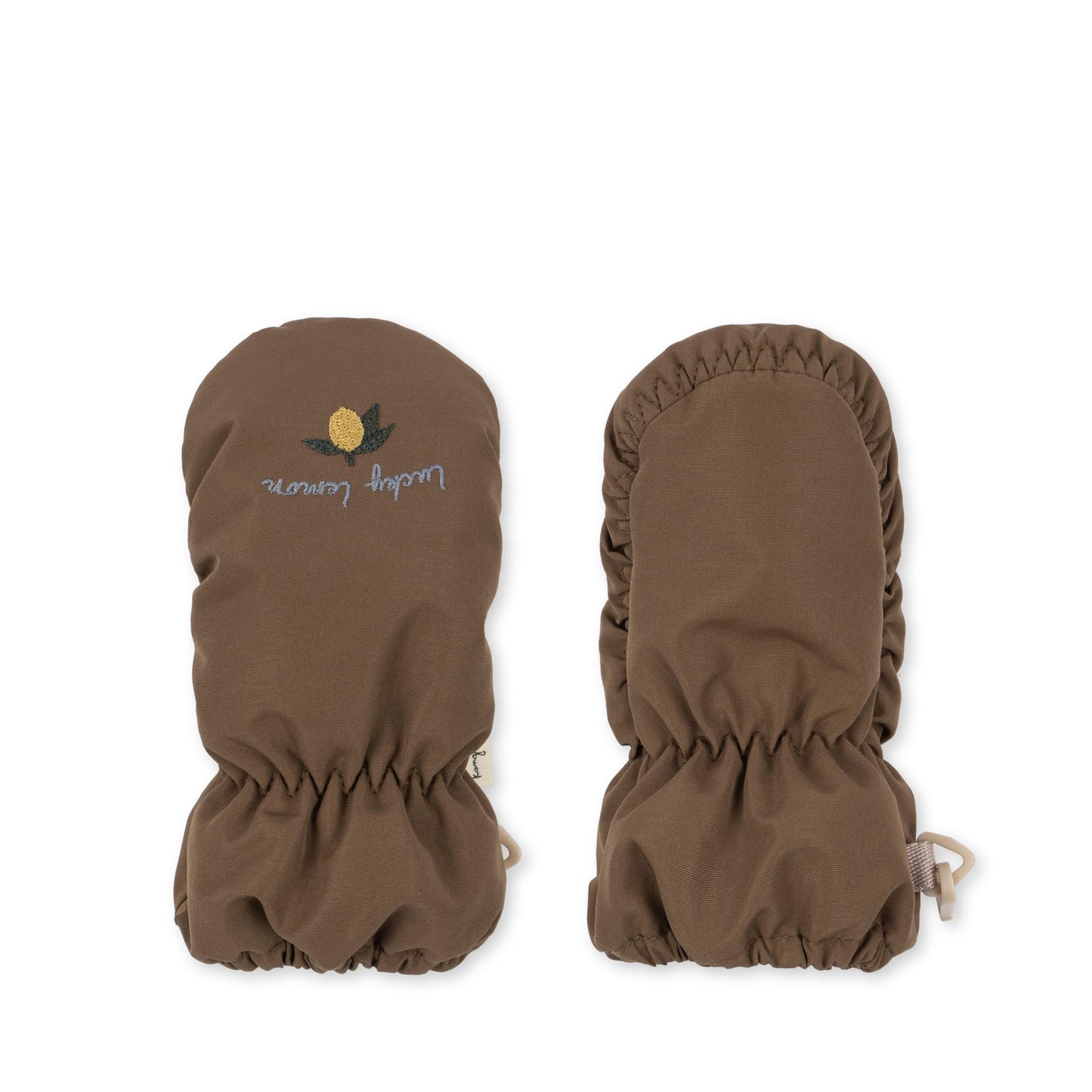 Konges Sløjd Nohr Baby Snow Wives - Snow Gloves Without Thumb - Walnut