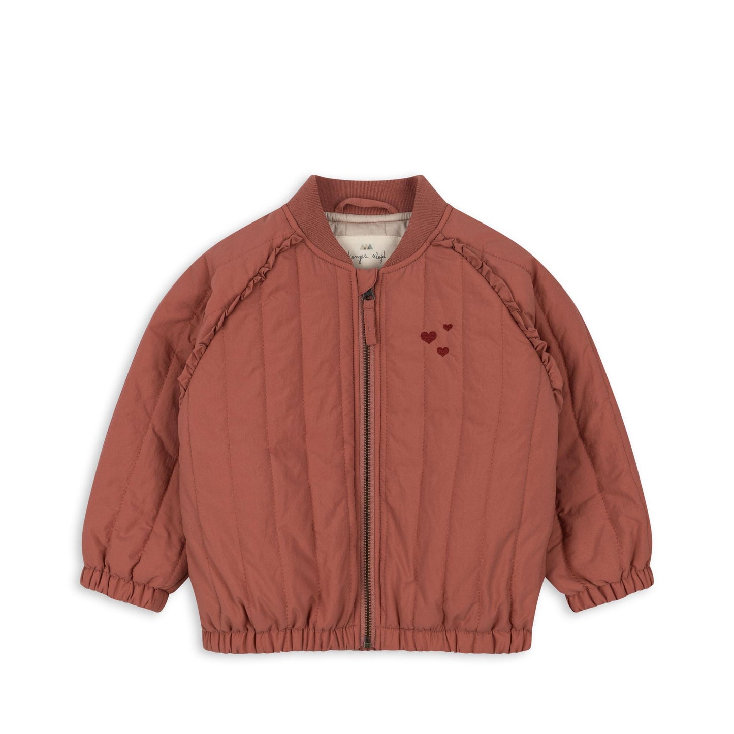 Konges Sløjd Juno Frill Thermojas/Bomber Jas - Canyon Rose