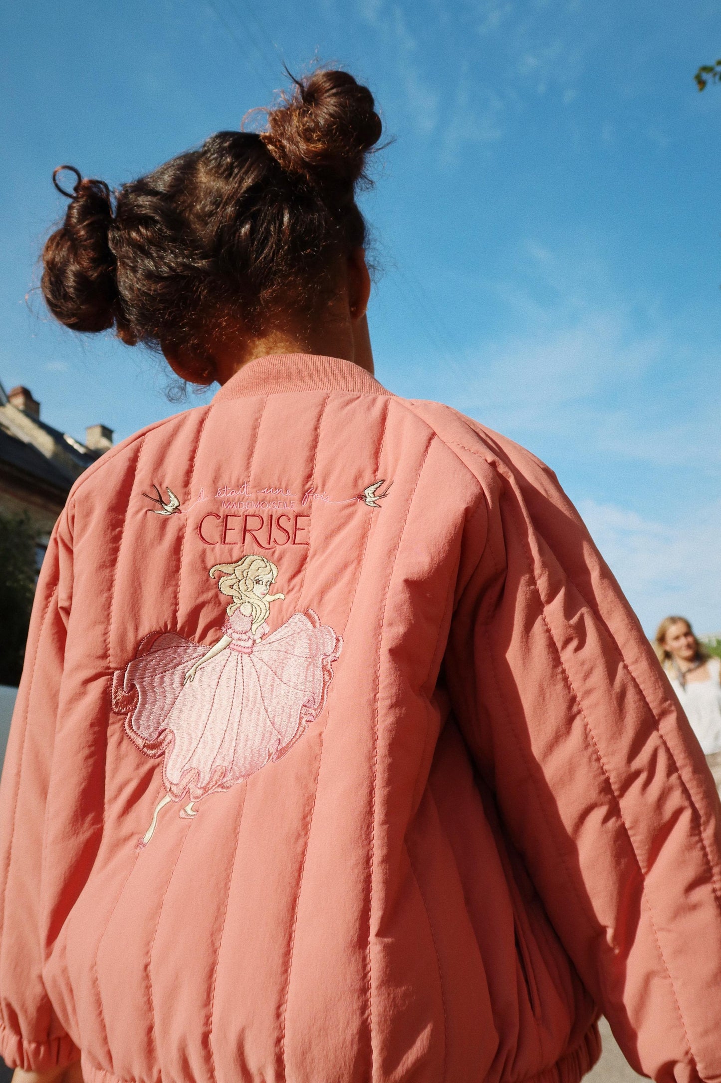 Konges Sløjd Juno Frill Thermojas/Bomber Jas - Canyon Rose