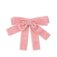 Konges Sløjd Velvet Bow Haarclips - Set van 2 stuks - Peony Pink