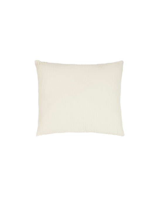 Nobodinoz Wabi-Sabi Pillowcase made of washed cotton 60x60cm - Natural