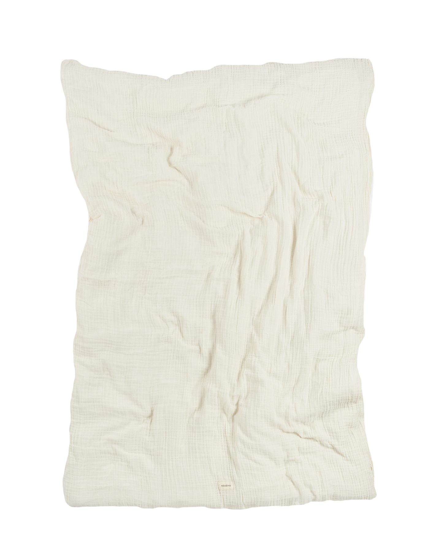 Nobodinoz Wabi-Sabi Duvet cover made of washed cotton 150x200cm - Natural