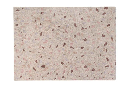 Lorena Canals Wasbaar katoen vloerkleed - Terrazzo Moonstone - 140x200cm