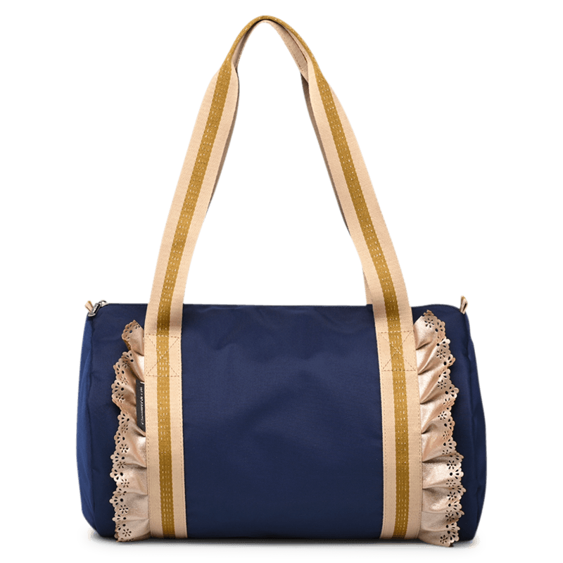 Caramel & Cie Weekendtas/Duffelbag Flounces - Navy