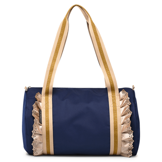 Caramel & Cie Weekendtas/Duffelbag Flounces - Navy