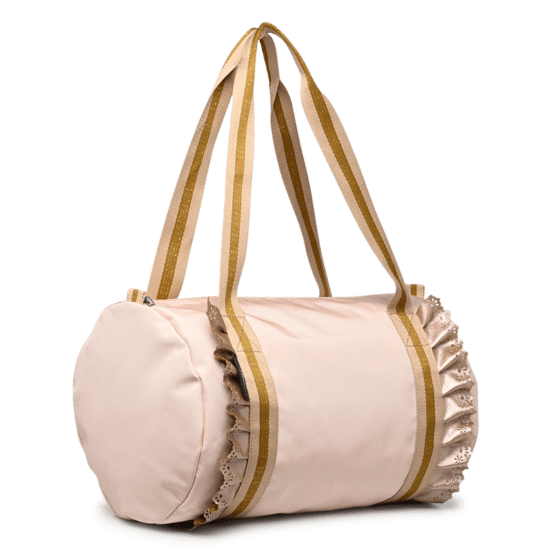 Caramel &amp; Cie Sac Weekend/Sac Duffel Volants - Rose