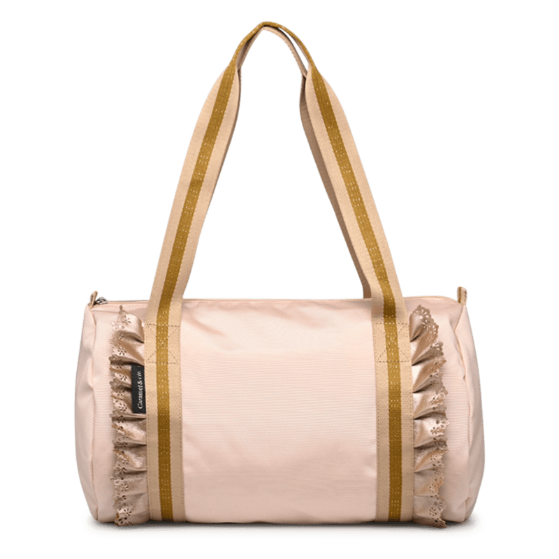 Caramel &amp; Cie Sac Weekend/Sac Duffel Volants - Rose