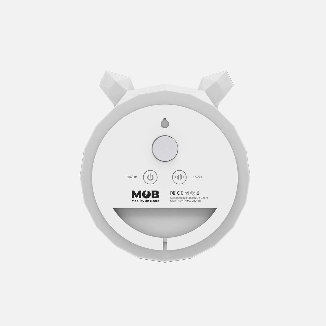 Mob Compact Light MOB Wild Light Rhino Wand nachtlampje - Magnetisch en veranderende kle